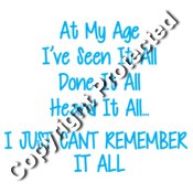 At My Age...